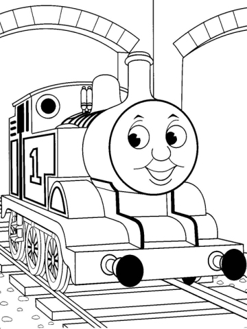 Free Printable Thomas Train Coloring Pages